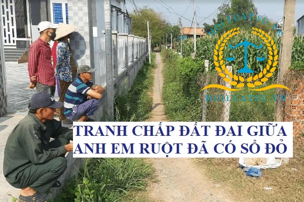 Tranh chấp đất đai giữa anh em ruột trong gia đình