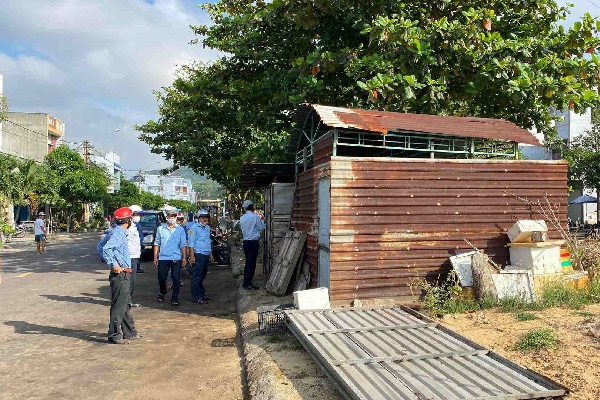 xử lý hành vi lấn chiếm đất đai