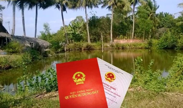 Tư vấn thủ tục cấp sổ đỏ đất ao hồ